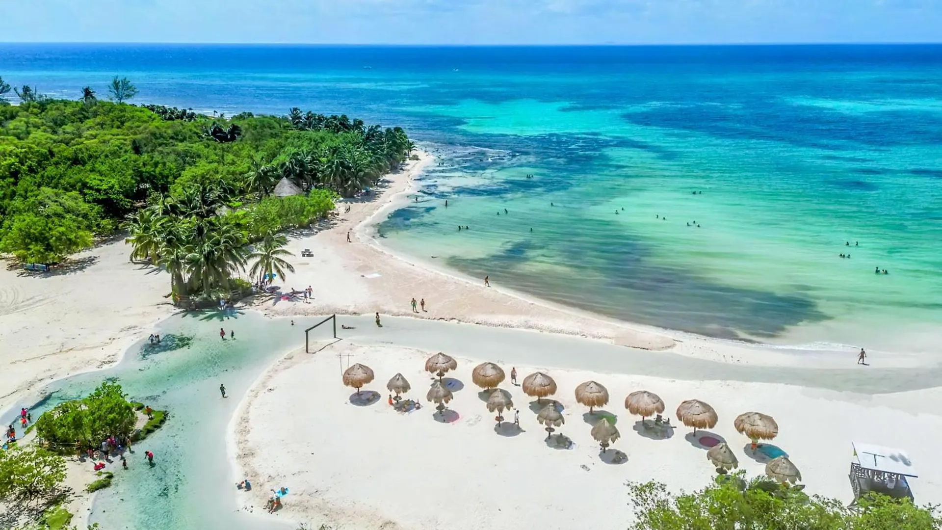 B1 Romantic Beachside Escape Capri Theme Memory Foam Queen Bed Kitchen Ac Playa del Carmen 0*,