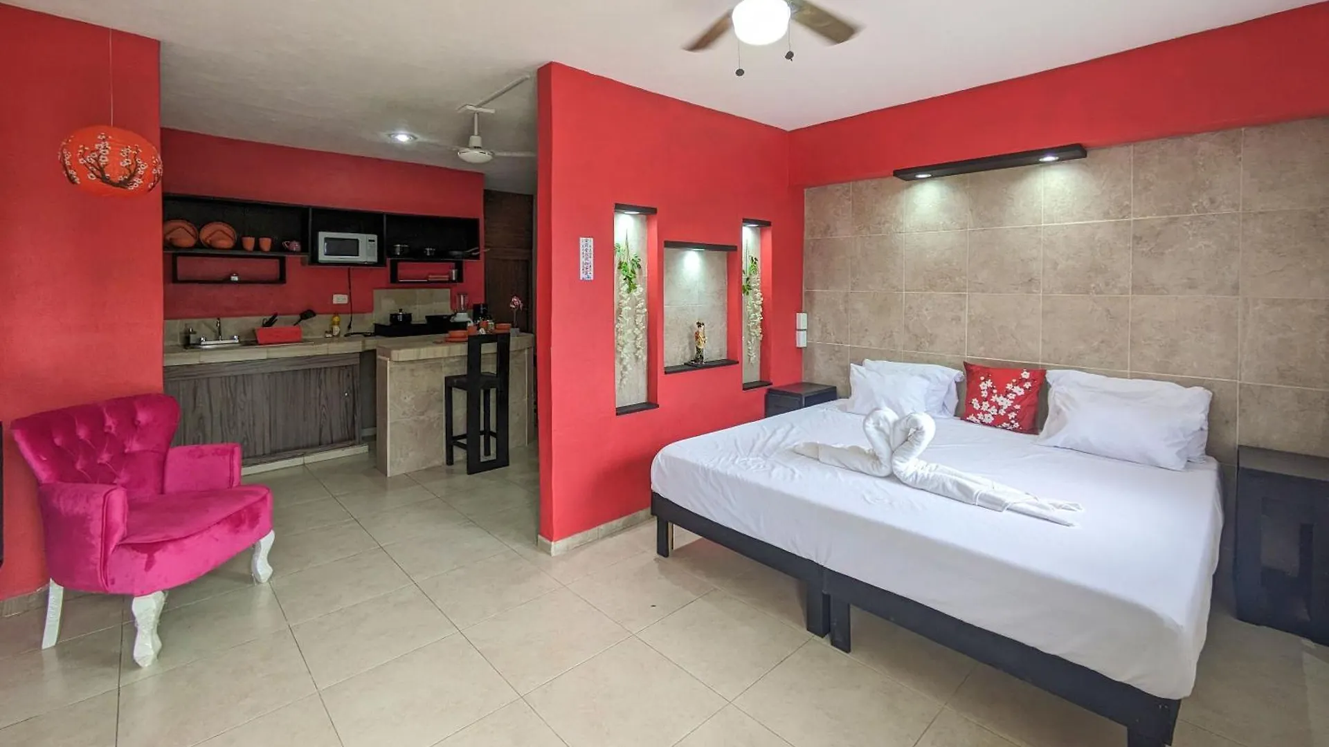 500M To Beach Cenote L Memory Foam Beds L Kitchen Bikes Ac 1B8B Playa del Carmen
